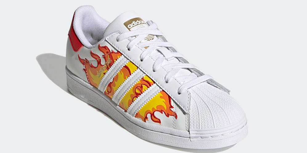 adidas Superstar Flaming Hot Penuh Api